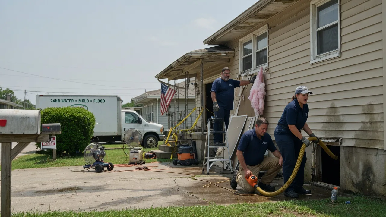 Water Damage Repair in Tivoli, TX near me